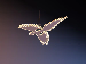 bird loft glow lamp 3D Model