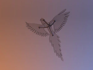 bird loft glow lamp 3D Model