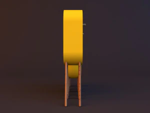 modular capsule cabinets - dresser 3D Model