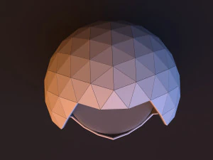loft sci-fi sphere chair 3D Model