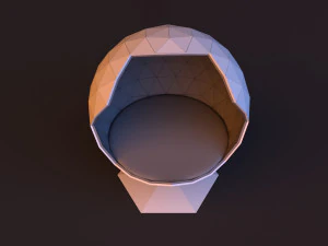 loft sci-fi sphere chair 3D Model