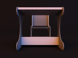kids play furniture 3D-Modell