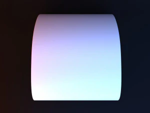 Abstract glowing bus stop 3D Model