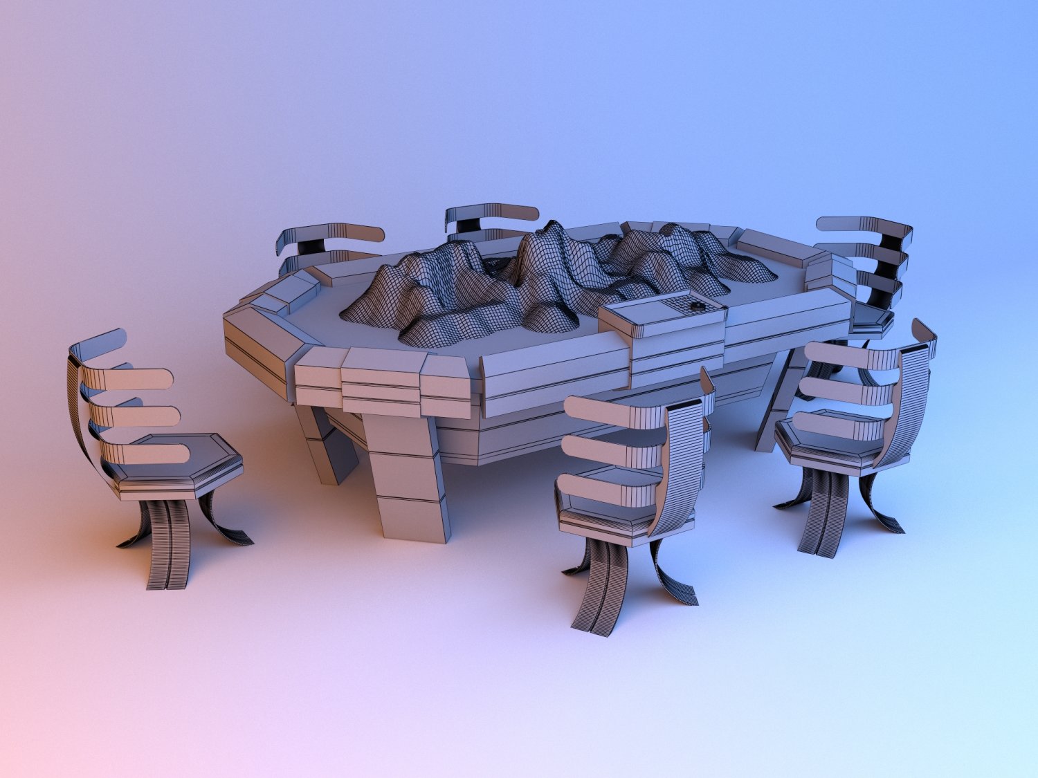 3d центр модели
