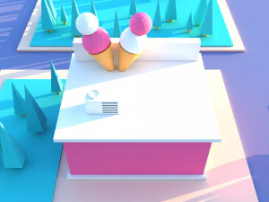 Cute cartoon candyshop 3D Model