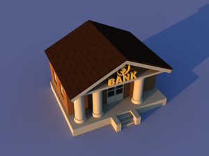Cute Cartoon Village Collection Low Poly Modèle 3D