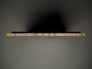 Wood model wall mirror dish for cnc machine 3D Model