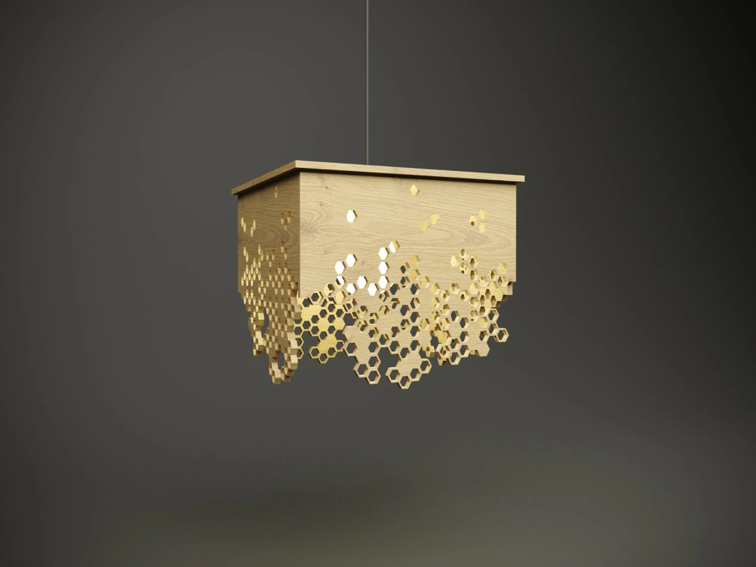 Wood parametric ceiling lamp model for cnc machine 3D Model .c4d .max .obj .3ds .fbx .stl .blend 