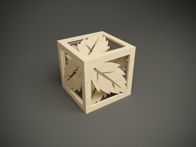 Wood plywood decor for cnc machine Model 3D .c4d .max .obj .3ds .fbx .stl .blend 