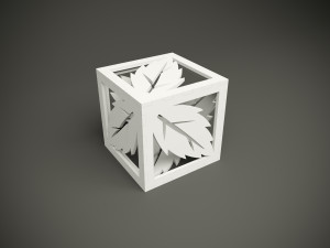 Wood plywood decor for cnc machine Model 3D