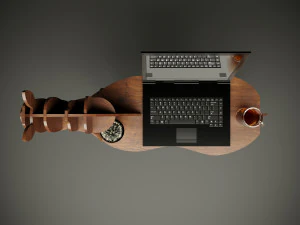 Wood parametric horse table model for cnc machine 3D Model