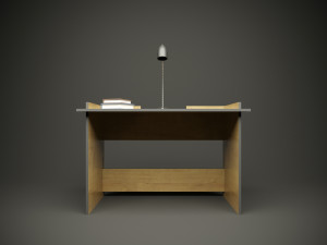 Wood parametric craft table model for cnc machine Modèle 3D