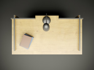 Wood parametric craft table model for cnc machine Modèle 3D