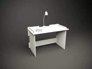 Wood parametric craft table model for cnc machine 3D Model