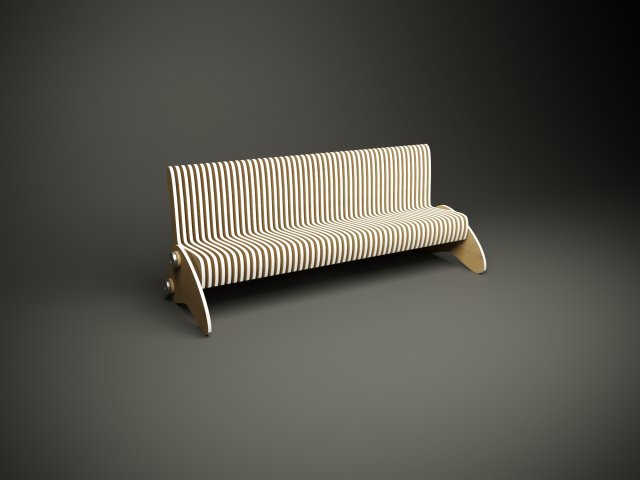 Wood parametric multi function seat bench model for cnc machine Modello 3D .c4d .max .obj .3ds .fbx .stl .blend 