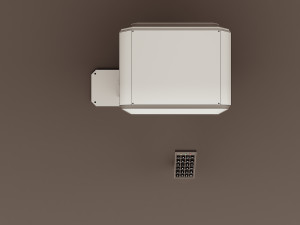 Sci-fi retro control panel project 3 Model 3D