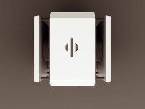 Sci-fi retro control panel project 2 3D Model
