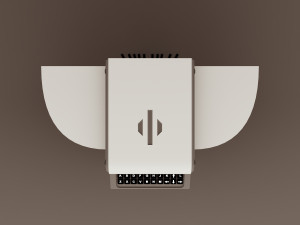 Sci-fi retro control panel project 5 Modelo 3D