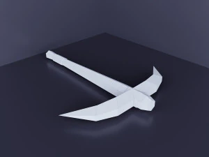 Low poly wood set 3D Model