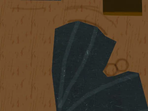 Low poly wood set 3D Model