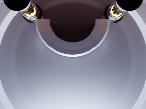 Scifi futuristic reception space interior 3D Модель