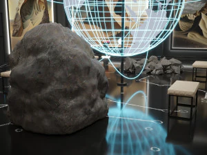Int&eacute;rieur du mus&eacute;e de g&eacute;ologie et de l'espace Modèle 3D