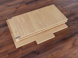 Mobile adjustable standing transforming table for laptop CNC 3D 模型