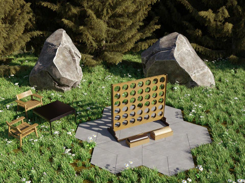 Hire craft wooden hand street game CNC drawings available 3D Model