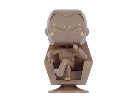 figurine funko pop Grand Admiral Thrawn 3D Model