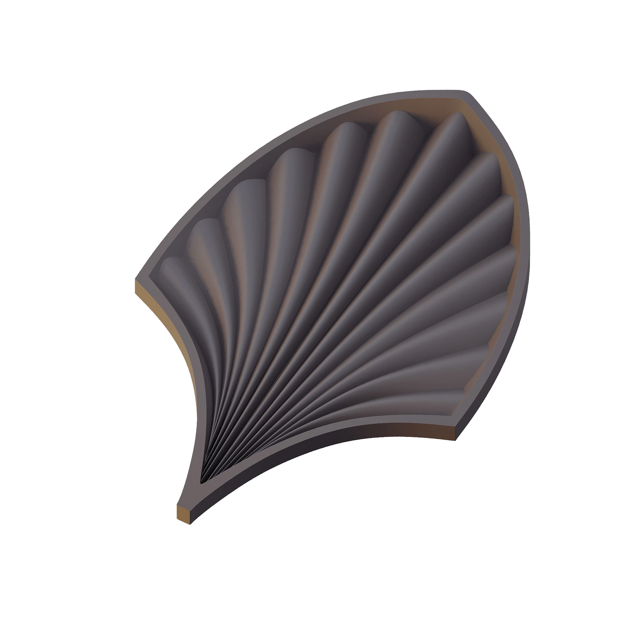 3D patterned tiles in the style of a flower petal 3D Model .c4d .max .obj .3ds .fbx .stl .blend 