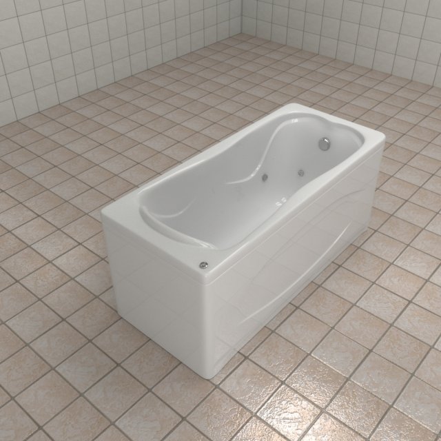 bath Model 3D .c4d .max .obj .3ds .fbx .stl .blend 
