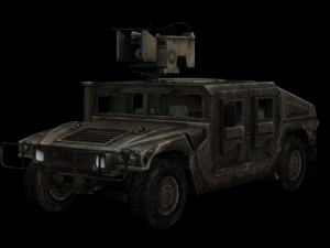 fight humvee Modèle 3D