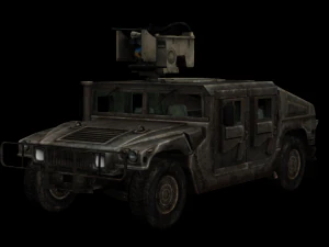 fight humvee 3D Model