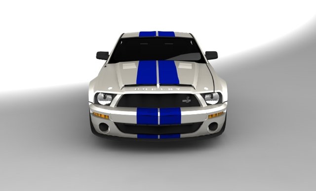 mustang gt500 3D मॉडल .c4d .max .obj .3ds .fbx .stl .blend 