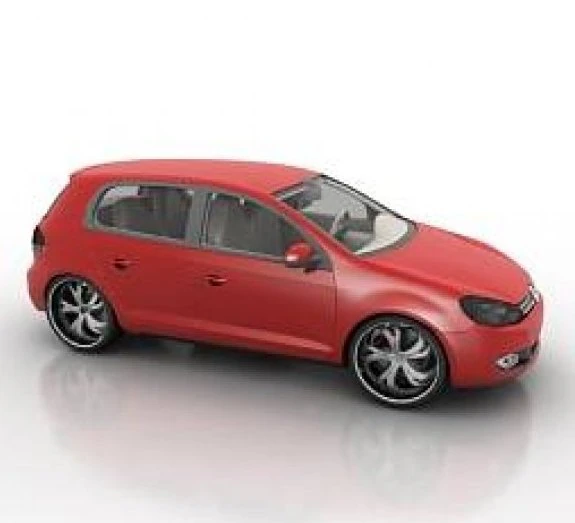 golf 3D Model .c4d .max .obj .3ds .fbx .stl .blend 