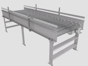 straight roller conveyor 3D Model