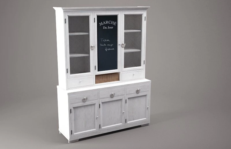 cupboard 3D Model .c4d .max .obj .3ds .fbx .stl .blend