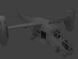 mi-24 スーパーヘビー 2054 3Dモデル