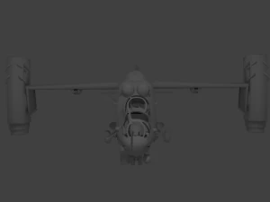 mi-24 super heavy 2054 3D Model