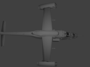 mi-24 super heavy 2054 3D Модель