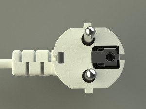 electric plug 3D-Modell