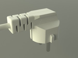 electric plug 3D-Modell