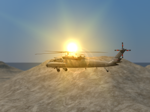 black hawk uh-602 - animated 3D मॉडल