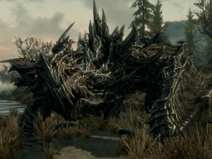 Dragon skyrim alduin 138 animaitions 3D Model