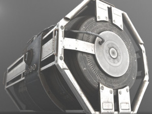 Sci-Fi Emergency 3D Model