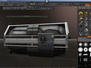 विज्ञान कथा आपातकाल 3D मॉडल