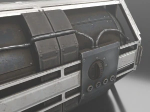 विज्ञान कथा आपातकाल 3D मॉडल