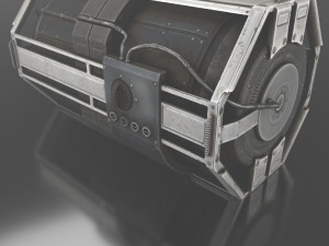 Sci-Fi Emergency Model 3D