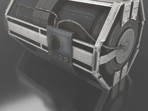 विज्ञान कथा आपातकाल 3D मॉडल