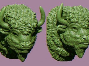 bison Modelo 3D